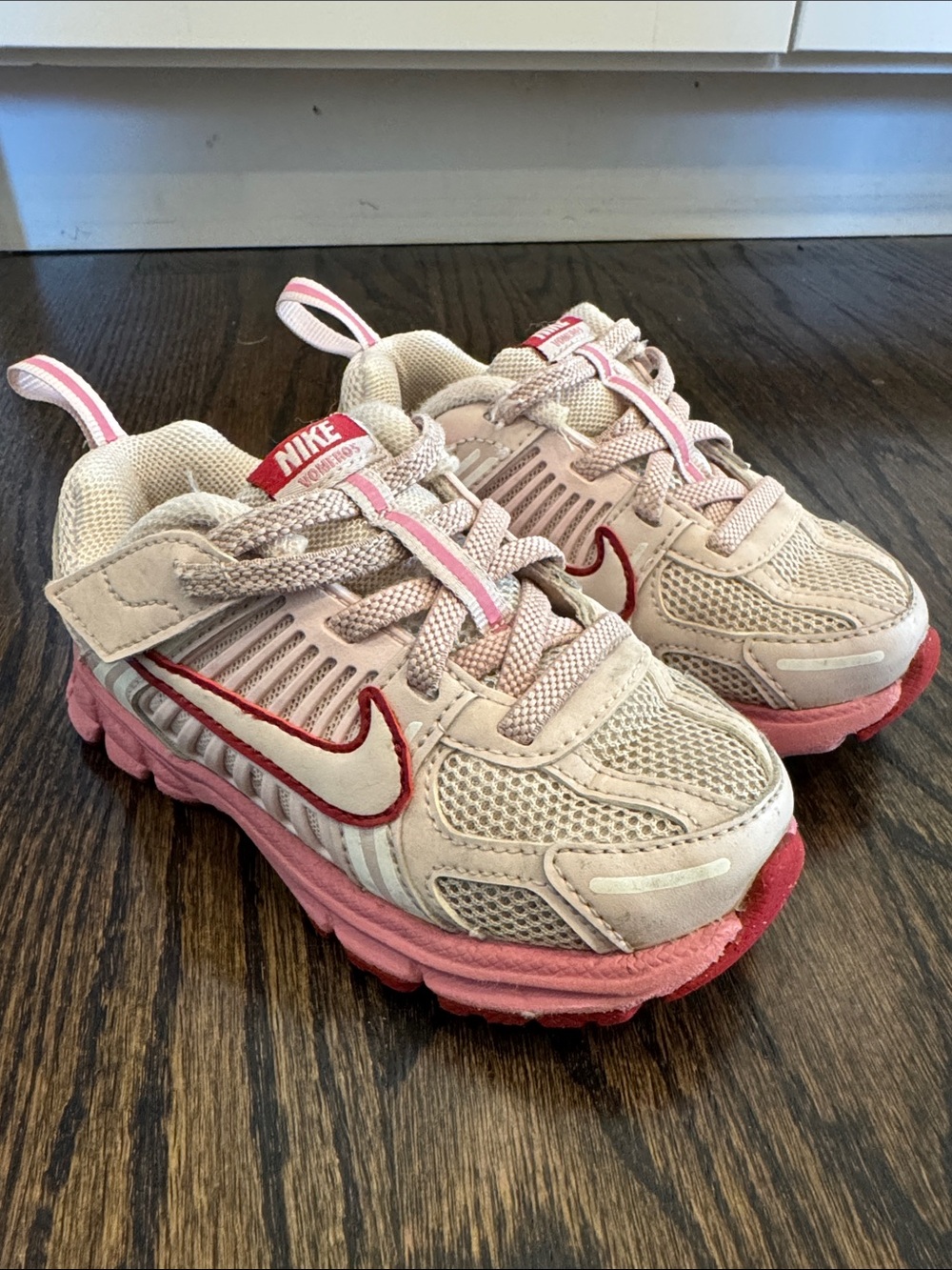 Nike Vomero5 Toddler Girls Pink Sneakers